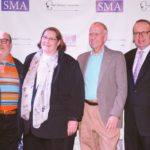 Jimmy McDermott, Jill Rendall, Frank Hartenstein, and Craig Jacobs at the Del Hughes Awards 2015