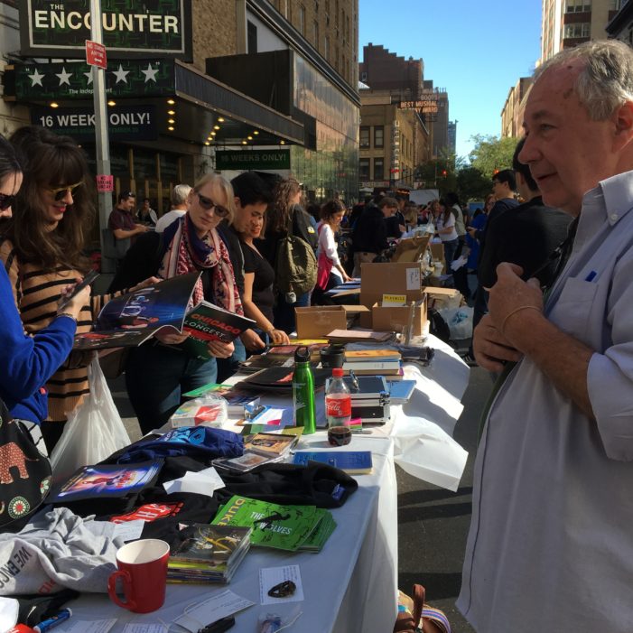 SMA at the 2016 BC/EFA Flea Market Stage Managers` Association